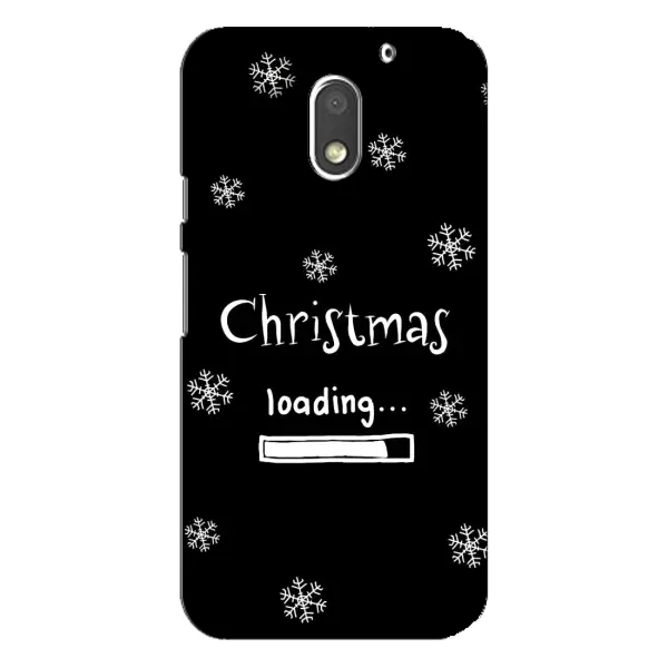 Чехол с принтом «Christmas loading» для Motorola MOTO E3 Чехол с принтом «Christmas loading» для Motorola MOTO E3