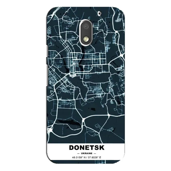 Чохол з принтом «Донецьк» для Motorola MOTO E3