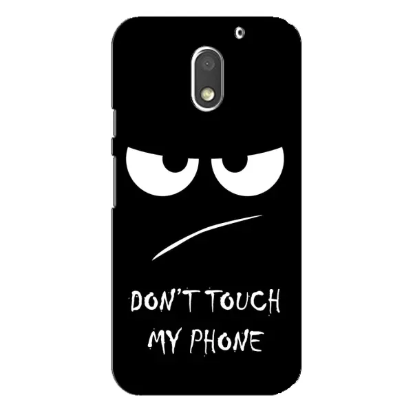 Чехол с принтом «Dont Touch» для Motorola MOTO E3