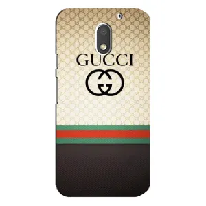 Чехлы ГУЧЧИ для Мото Е3 (AlphaPrint) (GUCCI стиль)