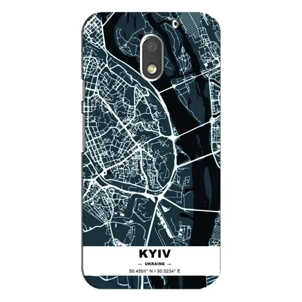 Чохол з принтом «Київ» для Motorola MOTO E3