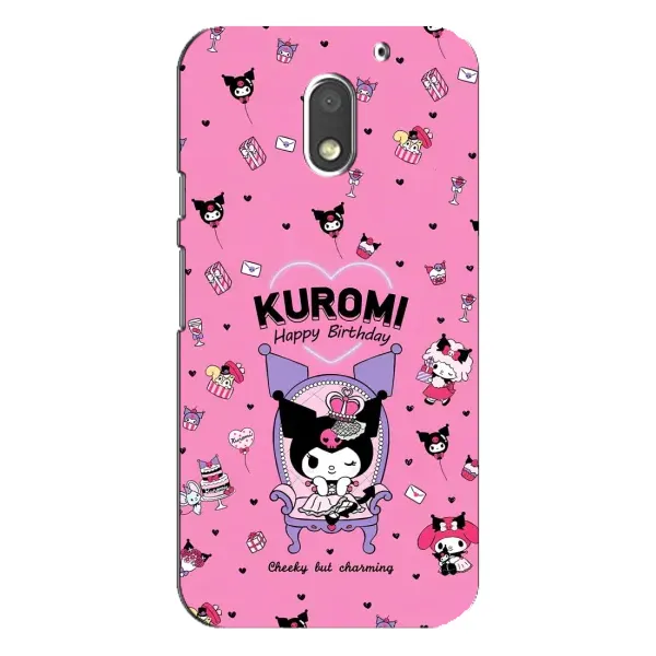 Чехол с принтом «KUROMI» для Motorola MOTO E3