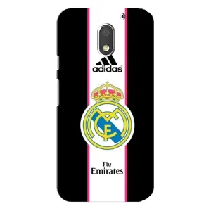 Чехол для Motorola MOTO E3 с принтом (Лого Real Madrid)