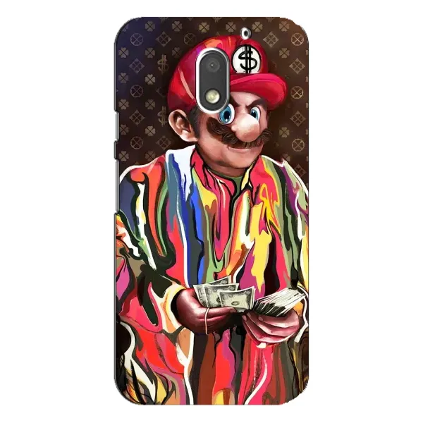Чехол с принтом «Mario LV» для Motorola MOTO E3