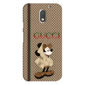 Чехлы ГУЧЧИ для Мото Е3 (AlphaPrint) (Mickey GUCCI)