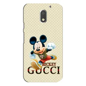 Чехол Disney Mouse Motorola MOTO E3 (PREMIUMPrint) (Mikki Gucci)