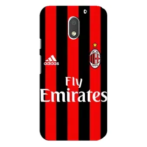 Чохли для Motorola MOTO E3 (VPrint) - Футбольні клуби (Milan)