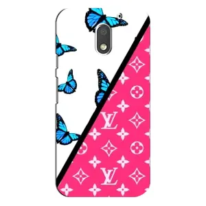 Брендновые Чехлы для Motorola MOTO E3 - (PREMIUMPrint) (Мода LV)