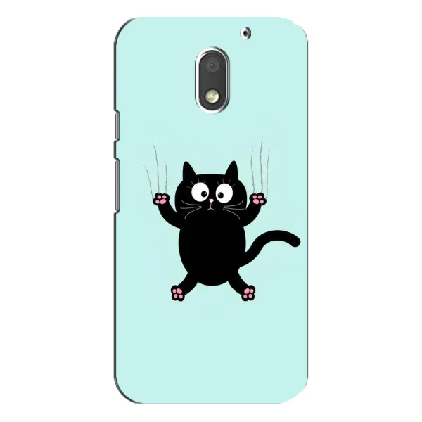 Чехол с принтом «Падающий кот» для Motorola MOTO E3