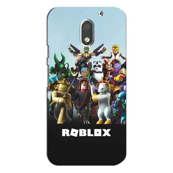 Чехол с принтом «ROBLEX» для Motorola MOTO E3