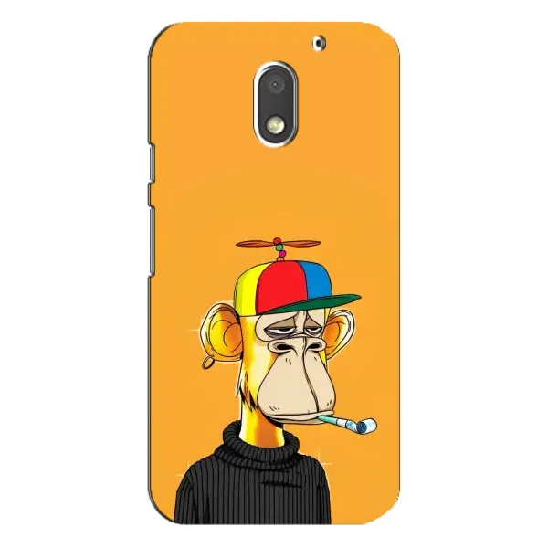Чохол з принтом «Нудна мавпа NFT» для Motorola MOTO E3