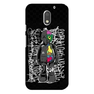 Чехлы для Motorola MOTO E3 - Bearbrick Louis Vuitton (PREMIUMPrint) (Стиль Bearbrick)