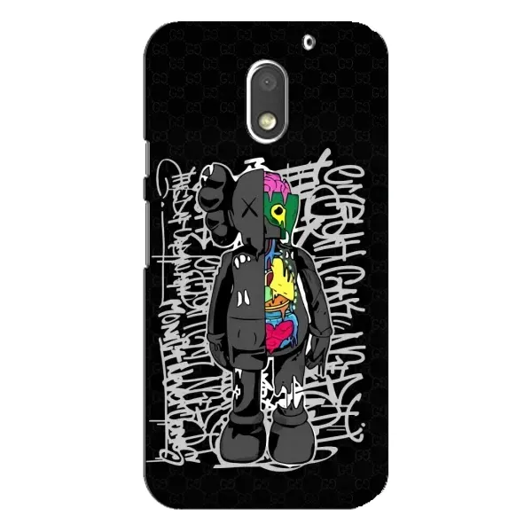 Чехол с принтом «Стиль Bearbrick» для Motorola MOTO E3