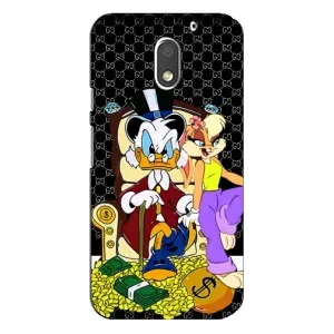 Чехлы для Motorola MOTO E3 - Скрудж МакДак Louis Vuitton (PREMIUMPrint) (Стильная Утка)