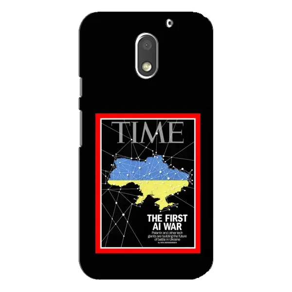 Чехол с принтом «TIME Ukraine» для Motorola MOTO E3