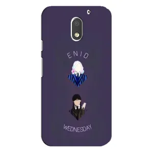 Чохли Венсдей на Motorola MOTO E3 Уенсдей (AlphaPrint) (Венздей і подруга)