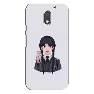 Чохли Венсдей на Motorola MOTO E3 Уенсдей (AlphaPrint) (Венздей і Річ)
