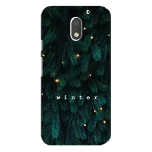 Новогодние, Праздничные Чехлы для Motorola MOTO E3 - 2024 год (Winter)
