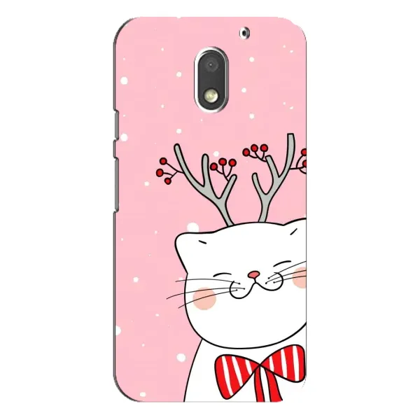 Чехол с принтом «Зимний кот» для Motorola MOTO E3
