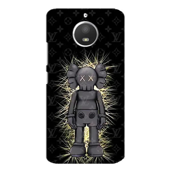 Чохол з принтом «Bearbrick LV» для Motorola MOTO E4