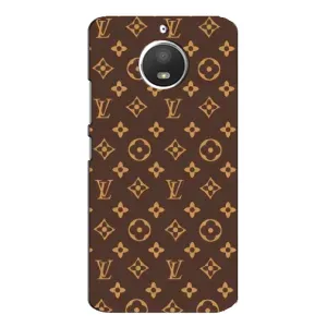 Чехлы Луи Витон для Motorola MOTO E4 (AlphaPrint - LOUIS VUITTON) (фон LOUIS VUITTON)