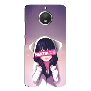Чехлы Персонажи Аниме Наруто для Motorola MOTO E4 (AlphaPrint) (Hentai chan)