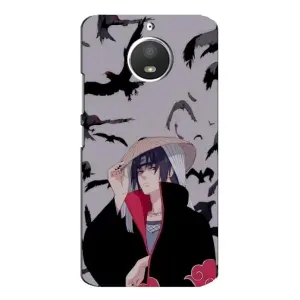 Анимешный чехол для Motorola MOTO E4 (Итачи Itachi)