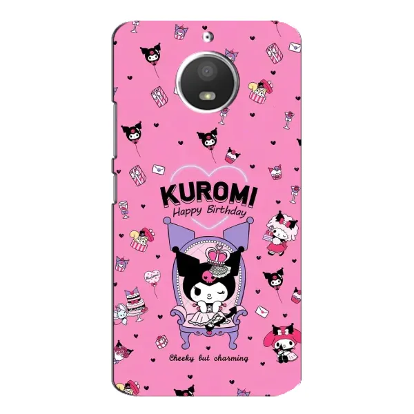 Чохол з принтом «KUROMI» для Motorola MOTO E4