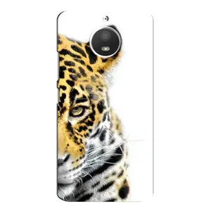 Чехлы с картинками животных Motorola MOTO E4 (Леопард)