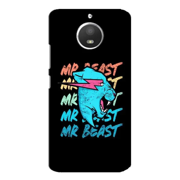 Чехол с принтом «logo Mr beast» для Motorola MOTO E4