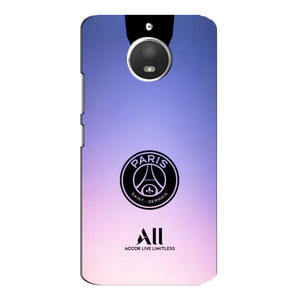 Чехол с принтом «лого PSG» для Motorola MOTO E4