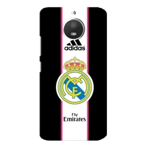 ФК Реал Мадрид чехлы для Motorola MOTO E4 (AlphaPrint) (лого Real Madrid)