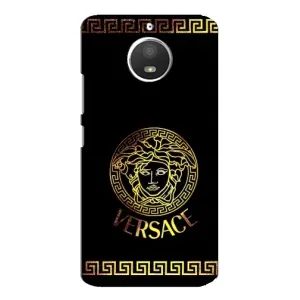 Чехлы VERSACE для Мото Е4 (PREMIUMPrint) (Logo Versace)