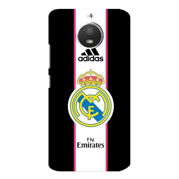 Чехол с принтом «Лого Real Madrid» для Motorola MOTO E4