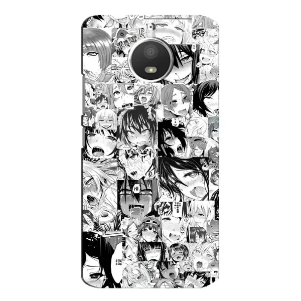 Чехол с принтом «Ahegao manga» для Motorola MOTO E4