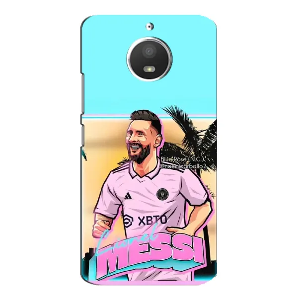 Чехол с принтом «Майами Месси» для Motorola MOTO E4