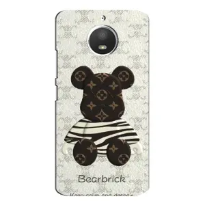 Крутые Чехлы Луи Виттон для Motorola MOTO E4 (AlphaPrint) (Медведь LV)