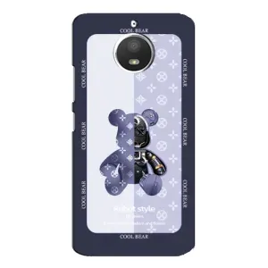 Крутые Чехлы Луи Виттон для Motorola MOTO E4 (AlphaPrint) (Медвежонок LV)