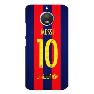 Чехлы Месси для Motorola MOTO E4 (AlphaPrint) (Messi Barca 10)