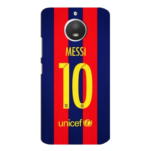 Чехол с принтом «Messi Barca 10» для Motorola MOTO E4