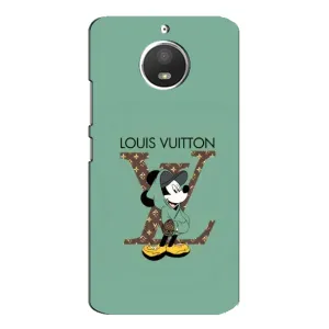 Чехлы Луи Витон для Motorola MOTO E4 (AlphaPrint - LOUIS VUITTON) (Микки Маус LV)