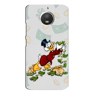 Чехлы для Мото Е4 - Scrooge MagDag (PREMIUMPrint) (Money)