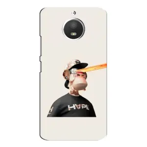 Чехлы с Обезьянами NFT для Motorola MOTO E4 (AlphaPrint) (обезьяна NFT в очках)