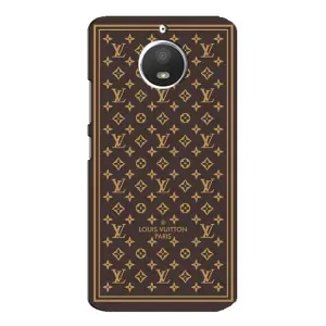 Чехлы Луи Витон для Motorola MOTO E4 (AlphaPrint - LOUIS VUITTON) (обои LV)
