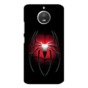 Чехол с человеком пауком для Motorola MOTO E4 - (AlphaPrint)