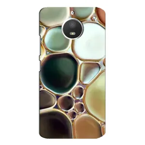 Мраморный чехол на Motorola MOTO E4 (VPrint) (Радужный Мрамор)