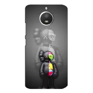 Чехлы для Motorola MOTO E4 - Bearbrick Louis Vuitton (PREMIUMPrint) (Тело Bearbrick)