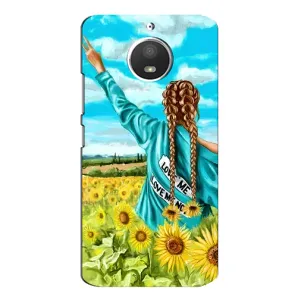 Чохол для Патріота України Motorola MOTO E4 - (AlphaPrint)