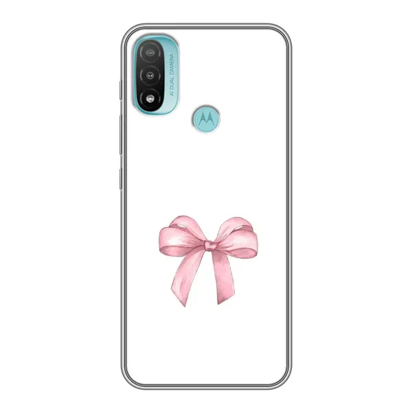 Чехол с принтом «Бант дизайн» для Motorola MOTO E40