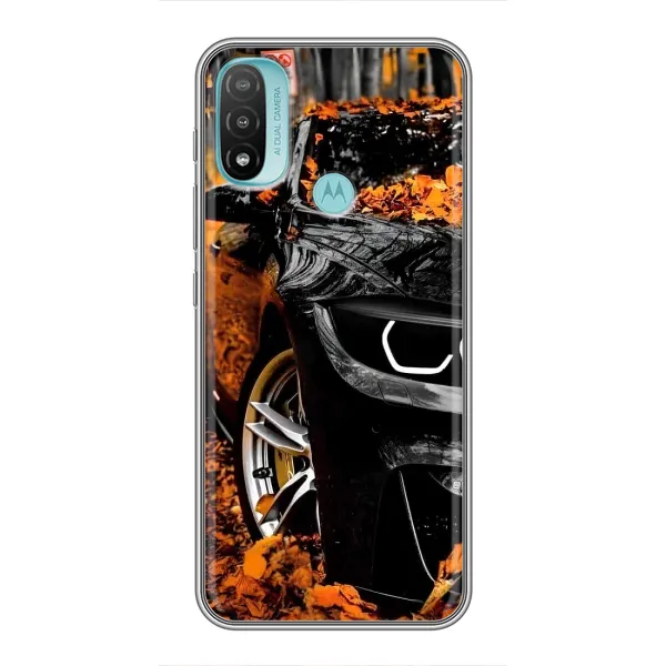 Чехол с принтом «Черная Машина» для Motorola MOTO E40